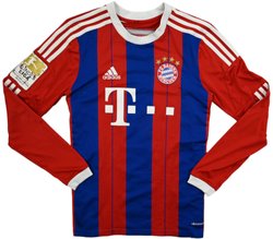 2014-15 BAYERN MUNCHEN *GOTZE* LONGSLEEVE SHIRT M. BOYS