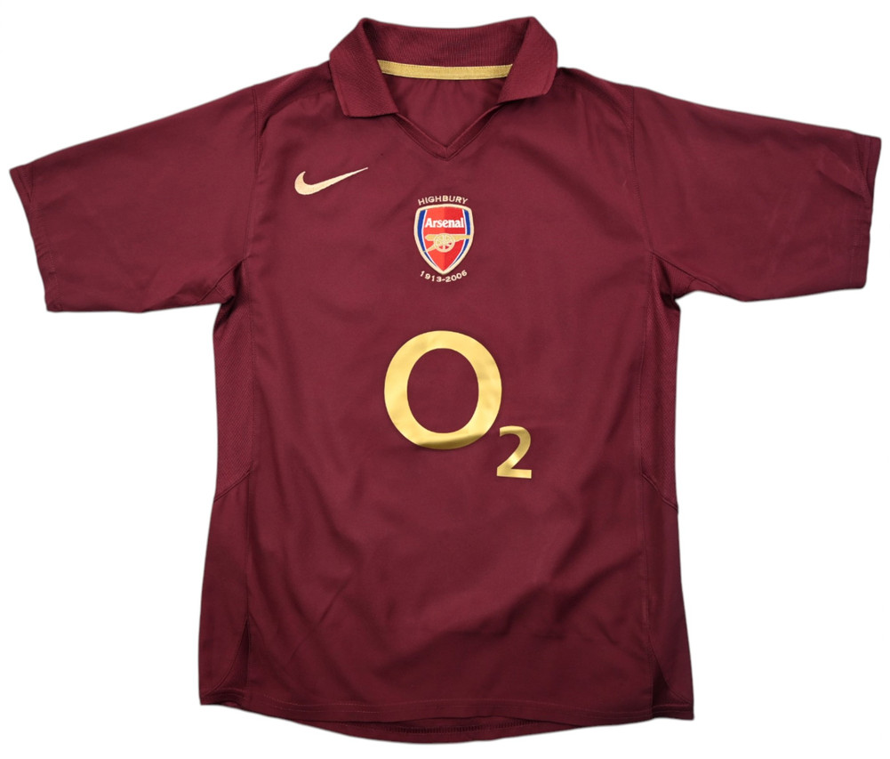 2005-06 ARSENAL *HENRY* KOSZULKA M. BOYS
