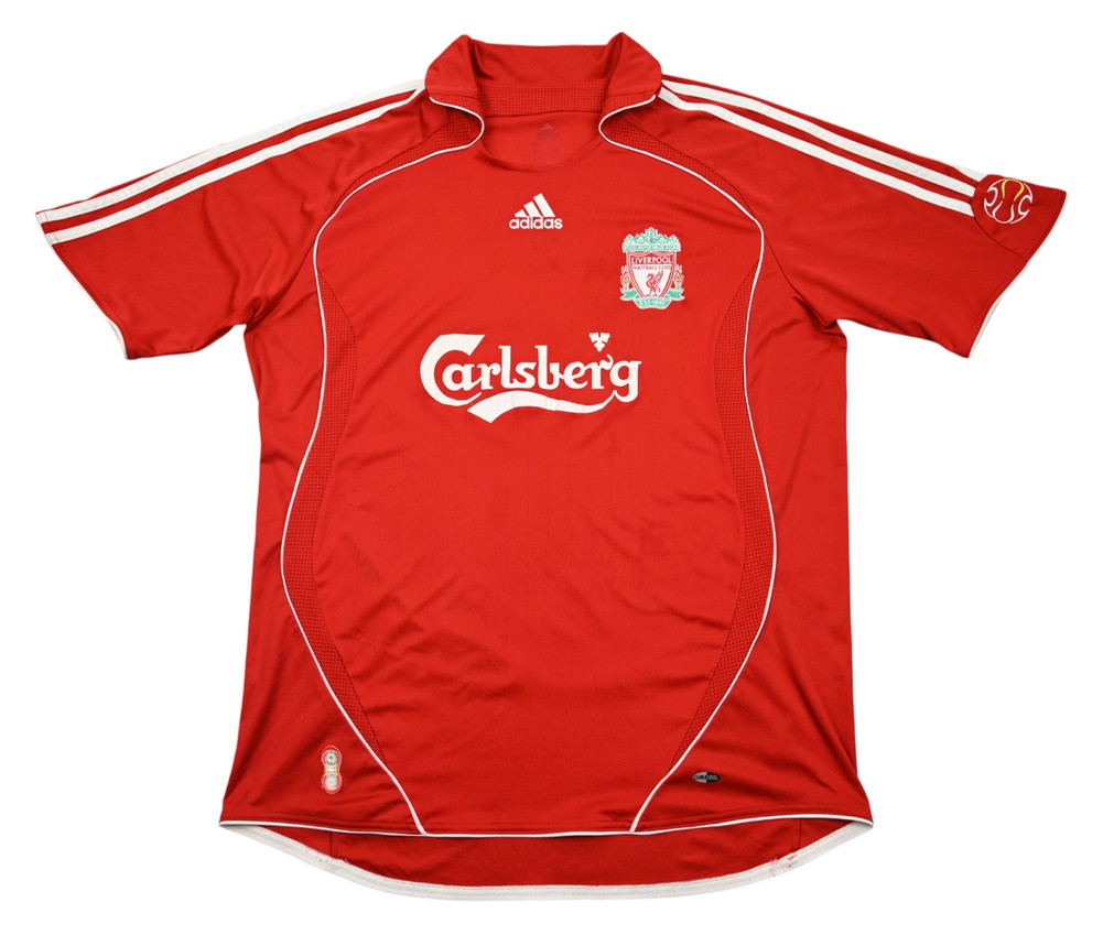2006-08 LIVERPOOL *GERRARD* SHIRT L