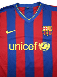 2009-10 FC BARCELONA *IBRAHIMOVIC* SHIRT L