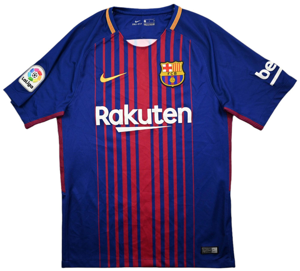 2017-18 FC BARCELONA *A.INIESTA* SHIRT S