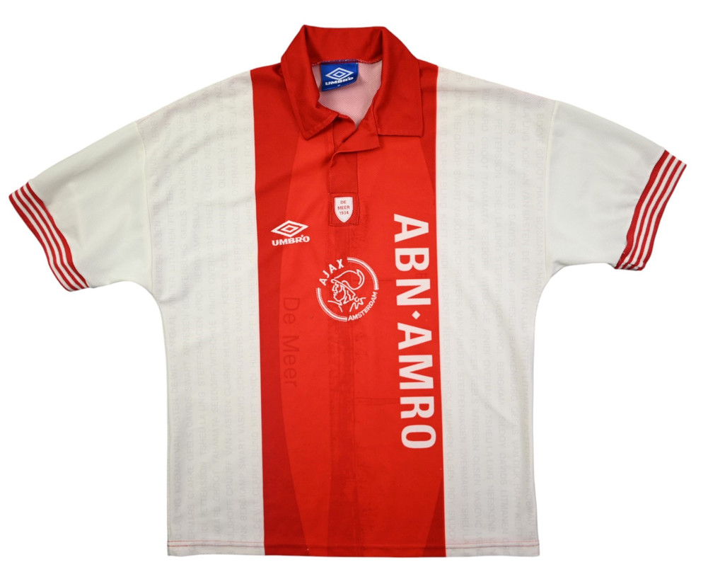 1995-96 AJAX AMSTERDAM SHIRT M
