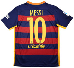 2015-16 BARCELONA *MESSI* KOSZULKA L. BOYS