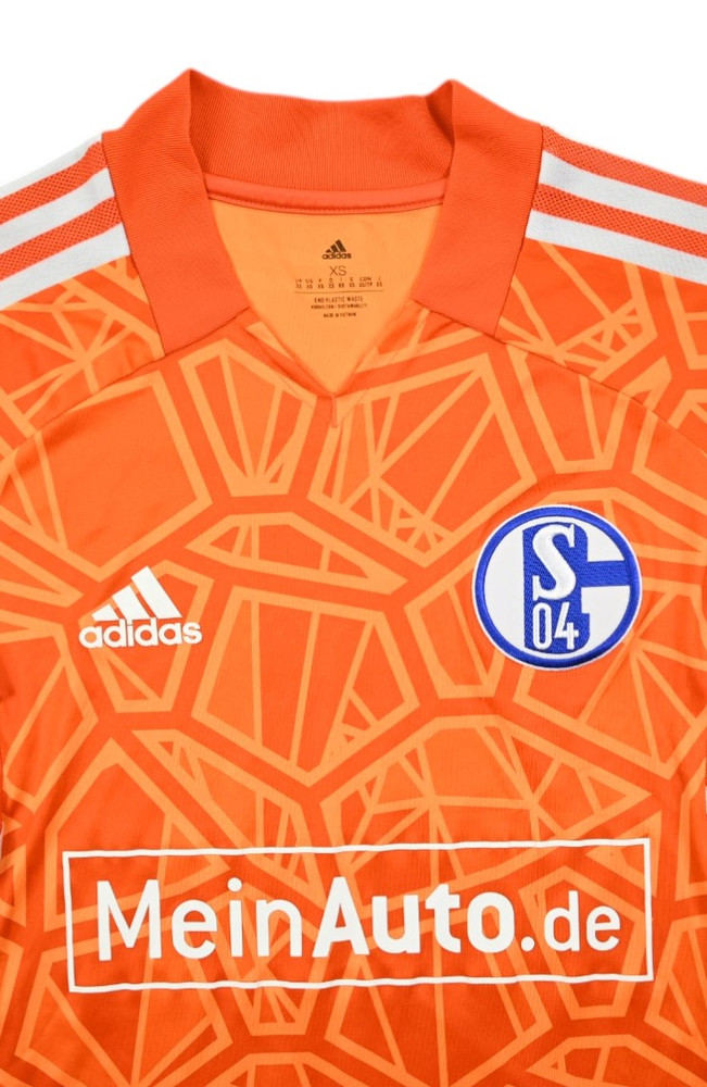2022-23 SCHALKE *FAHRMANN* GOALKEEPER KOSZULKA XS