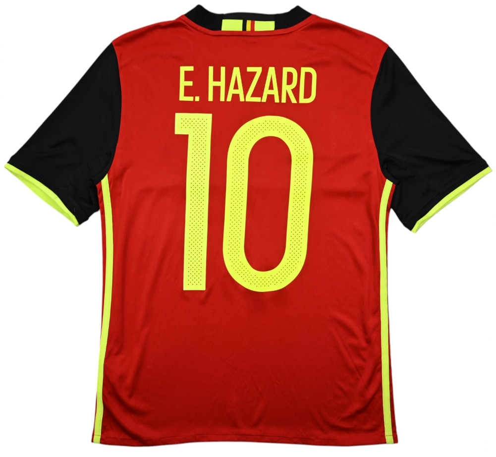 2016-17 BELGIUM *E. HAZARD* SHIRT L. BOYS