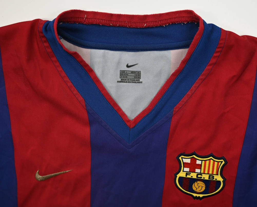 2002-03 FC BARCELONA SHIRT L