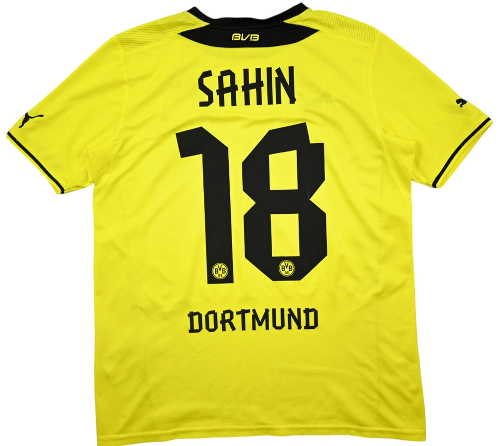 2013-14 BORUSSIA DORTMUND *SAHIN* SHIRT XXL. BOYS