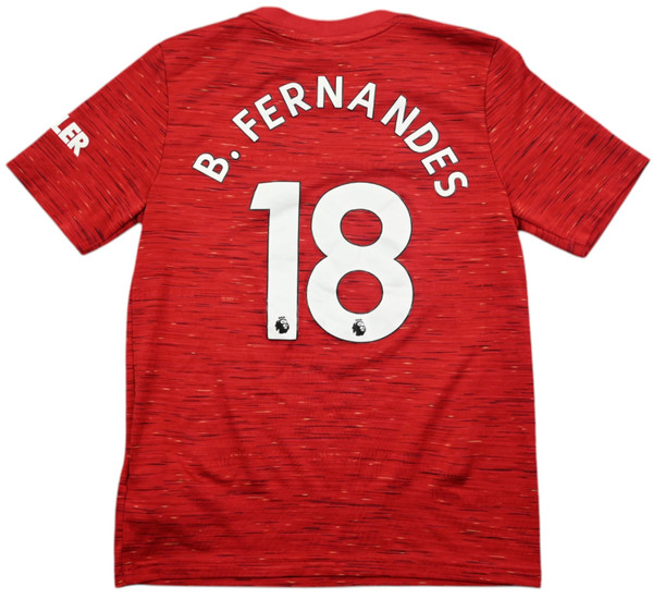 2020-21 MANCHESTER UNITED *B. FERNANDES* SHIRT M. BOYS