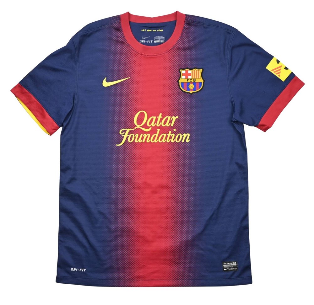 2012-13 FC BARCELONA SHIRT M