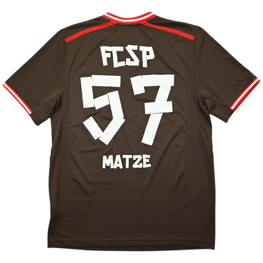 2016-17 ST PAULI  *MATZE* KOSZULKA XL