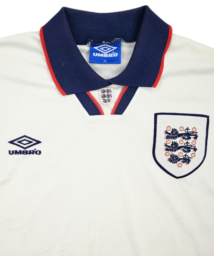 1993-95 ENGLAND SHIRT XL
