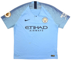 2018-19 MANCHESTER CITY VAPORKNIT PLAYER ISSUE SHIRT XL