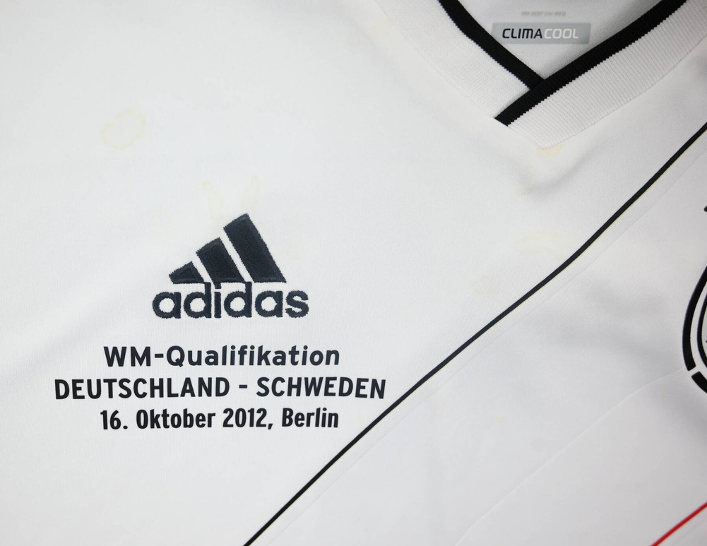 2012-13 GERMANY vs SWEDEN SHIRT L