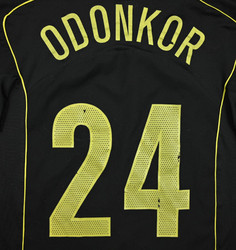2004-05 BORUSSIA DORTMUND *ODONKOR* SHIRT XL
