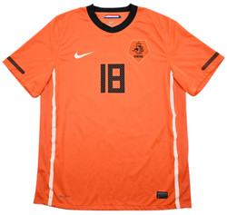 2010-11 NETHERLANDS *SCHAARS* SHIRT L