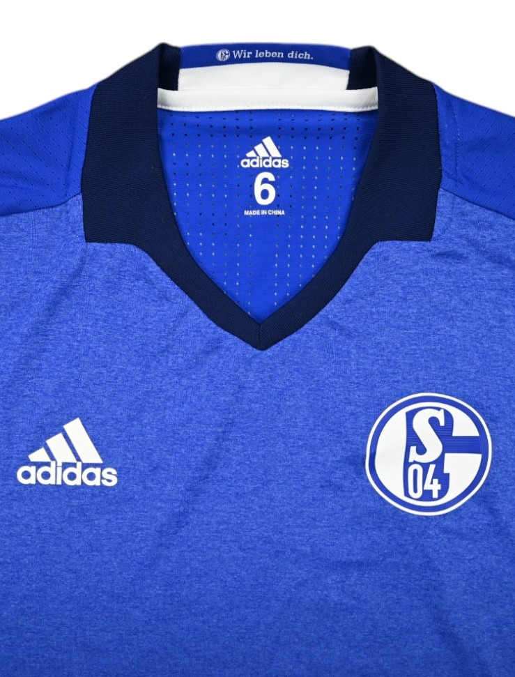 2016-18 SCHALKE 04 PLAYER ISSUE SHIRT M