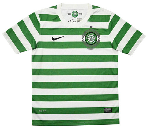 2012-13 CELTIC GLASGOW SHIRT M. BOYS