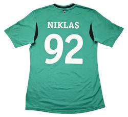 2013-15 SCHALKE *NIKLAS* PLAYER ISSUE SHIRT S