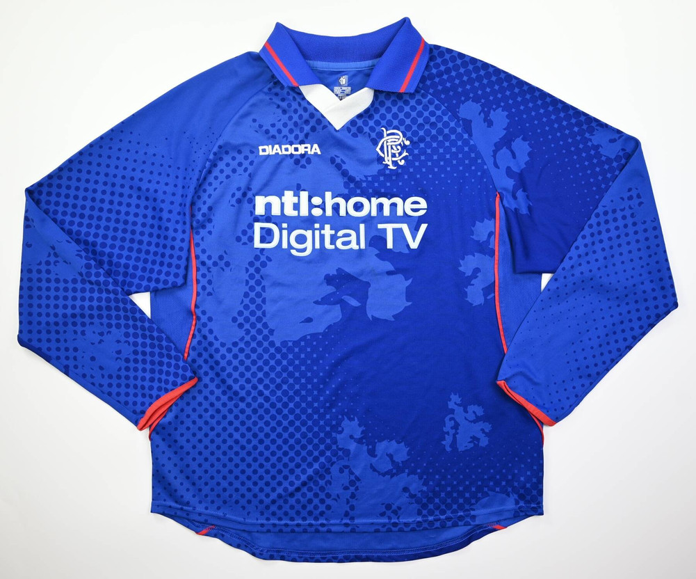2002-03 GLASGOW RANGERS LONGSLEEVE M