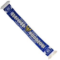 RUCH CHORZOW ZAWSZE WIERNI NIEBIESKO-BIALYM BARWOM SCARF