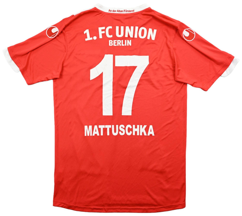 2014-15 FC UNION BERLIN *MATTUSCHKA* KOSZULKA M