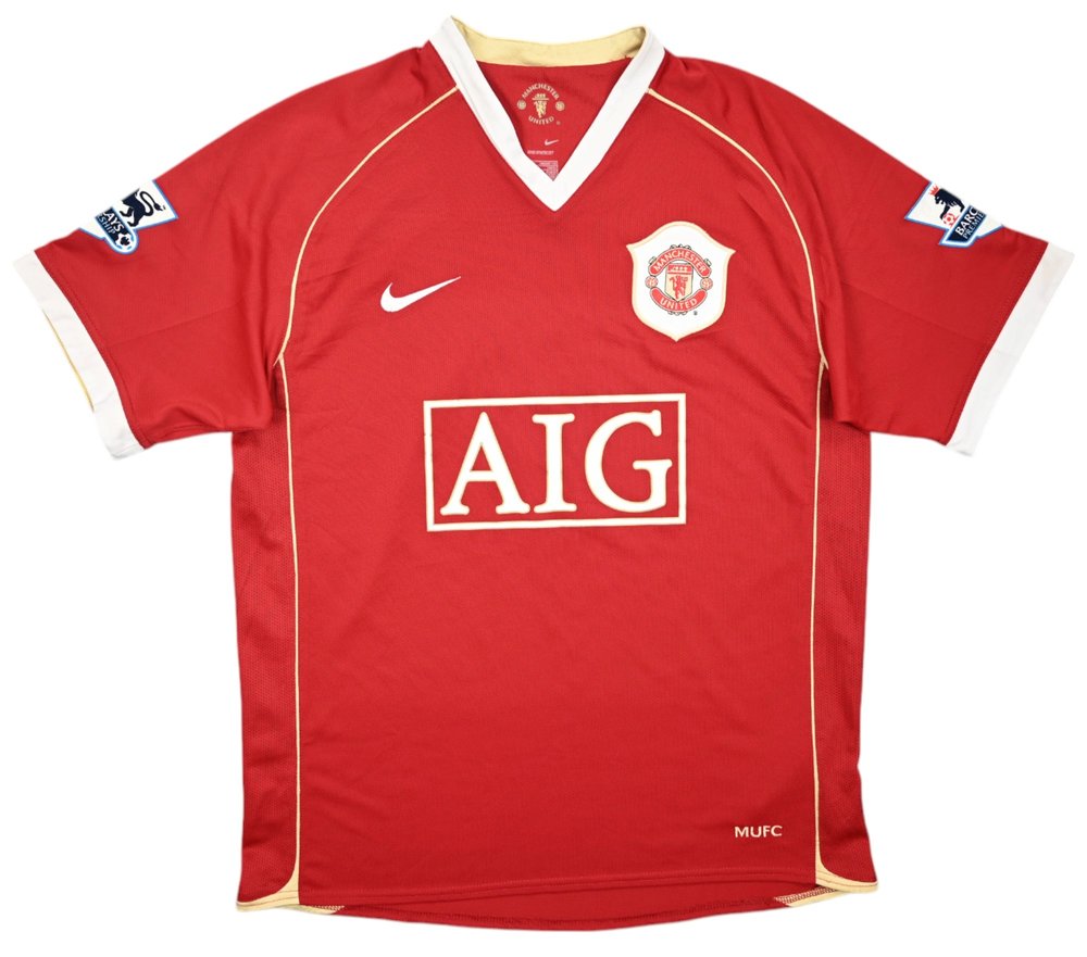 2006-07 MANCHESTER UNITED SHIRT M