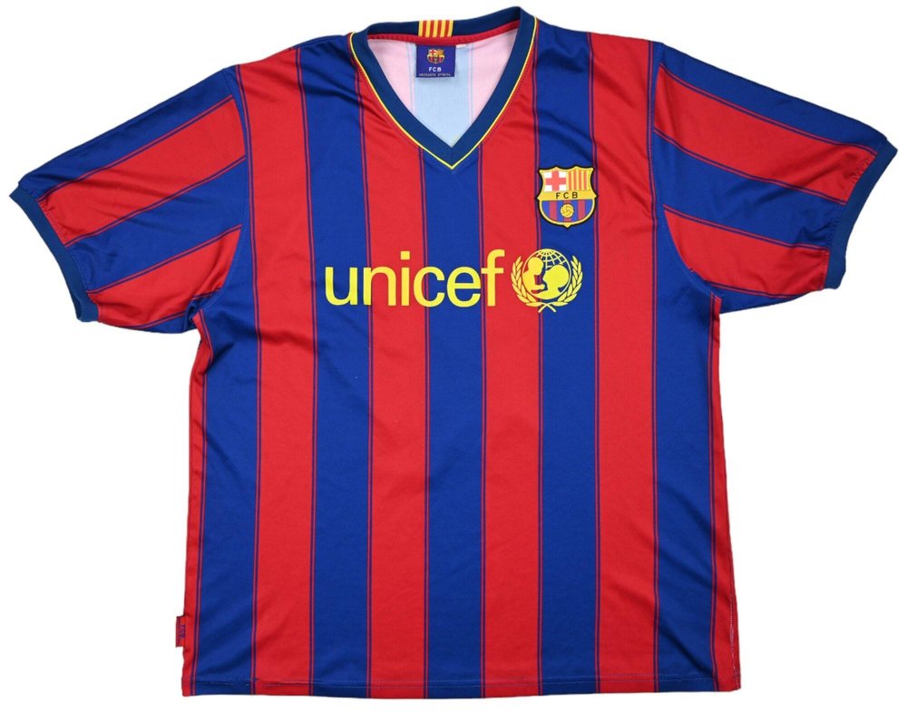 2009-10 FC BARCELONA *MESSI* SHIRT L