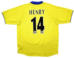 2003-05 ARSENAL *HENRY* KOSZULKA XL