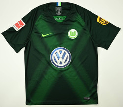 2018-19 VFL WOLFSBURG *WEGHORST* MATCH ISSUE KOSZULKA L