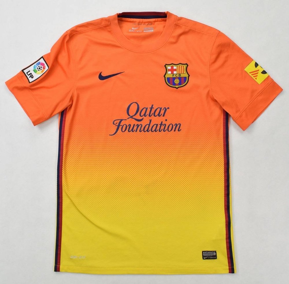 2012-13 FC BARCELONA SHIRT S