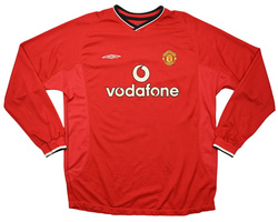 2000-02 MANCHESTER UNITED SHIRT XL