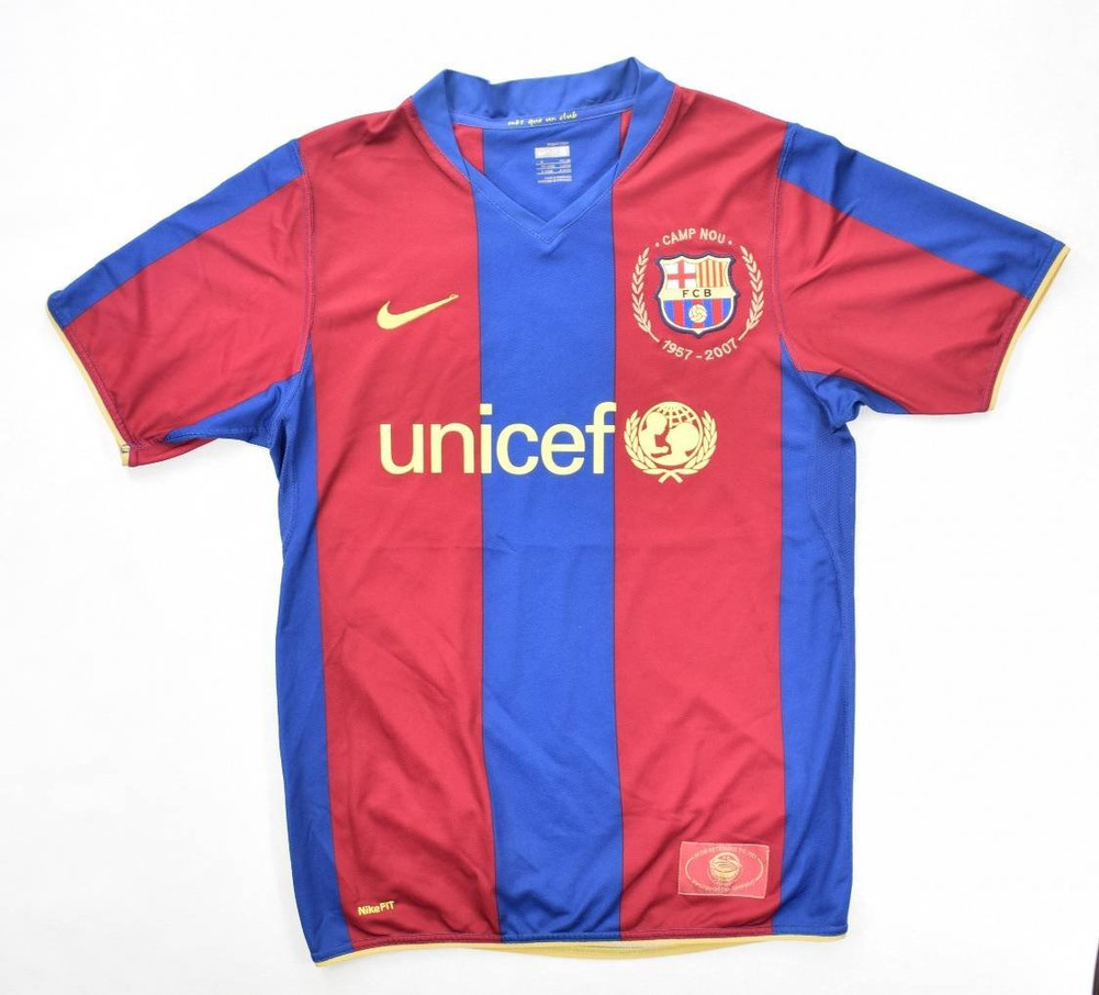 2007-08 BARCELONA *RONALDINHO*  SHIRT XL