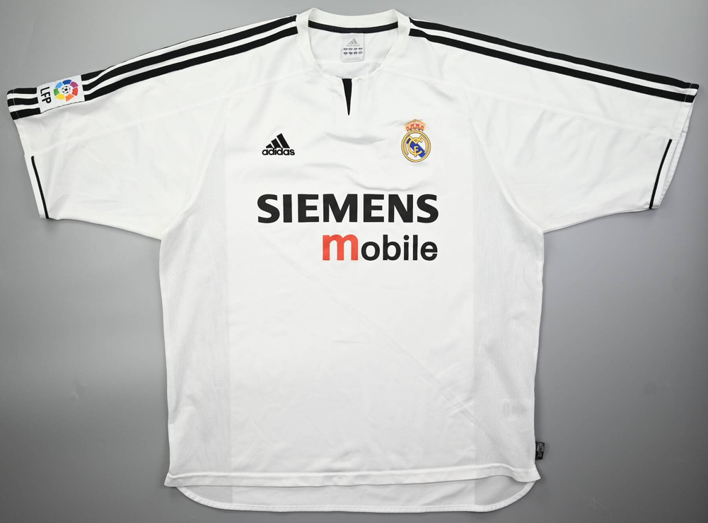 2003-04 REAL MADRID *RONALDO* SHIRT XL