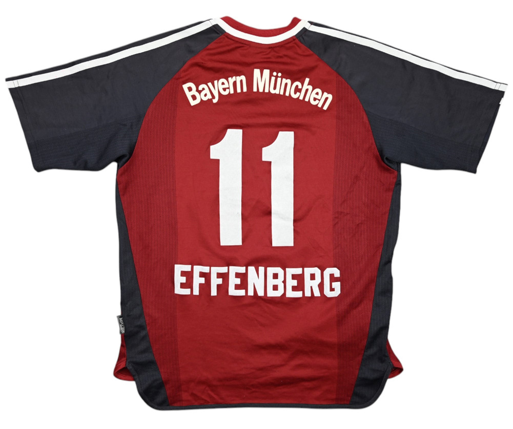 2001-02 BAYERN MUNCHEN *EFFENBERG* SHIRT XL. BOYS