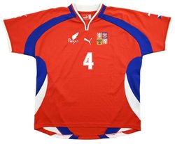 2000-02 CZECH REPUBLIC *NEDVED* SHIRT XL