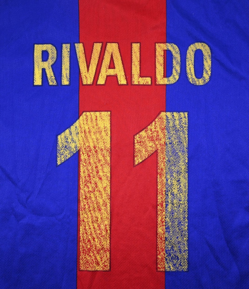 1998-00 BARCELONA *RIVALDO* KOSZULKA S