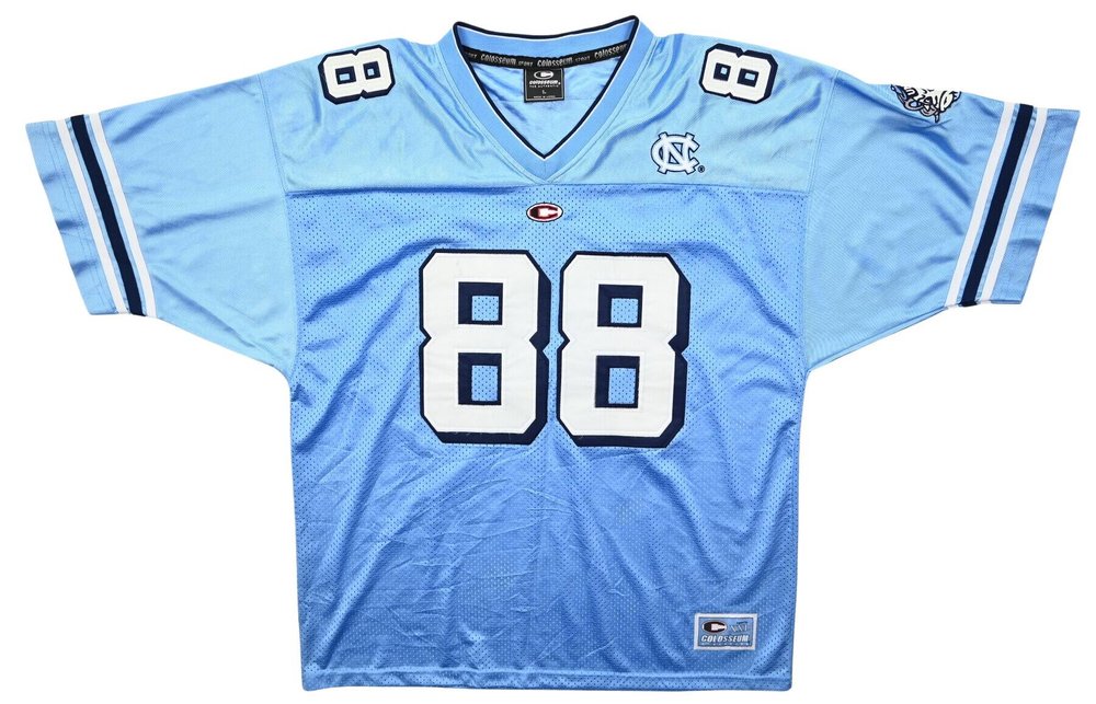 NORTH CAROLINA TAR HEELS FOOTBALL SHIRT L