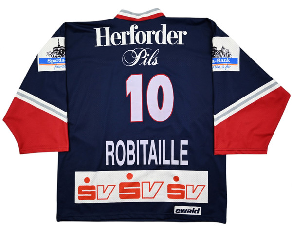 EC KASSEL HUSKIES *ROBITAILLE* HOCKEY SHIRT XL