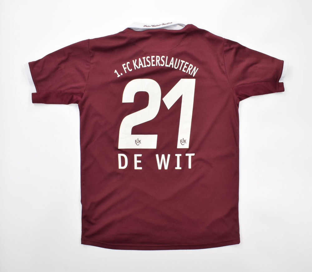 2011-12 1. FC KAISERLAUTERN *DE WIT* SHIRT L