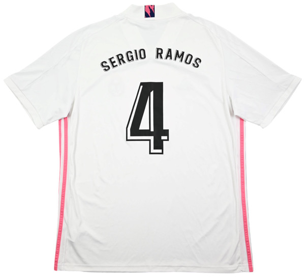 2020-21 REAL MADRID *SERGIO RAMOS* SHIRT XL