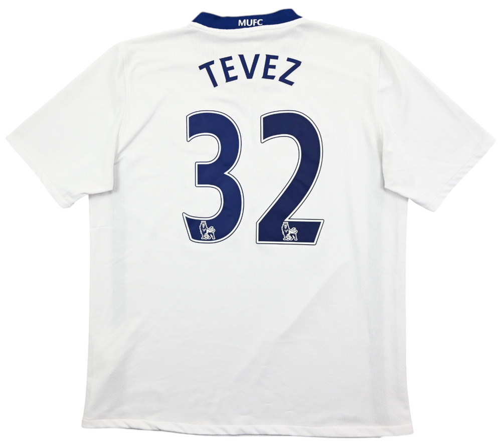 2008-10 MANCHESTER UNITED *TEVEZ* SHIRT M