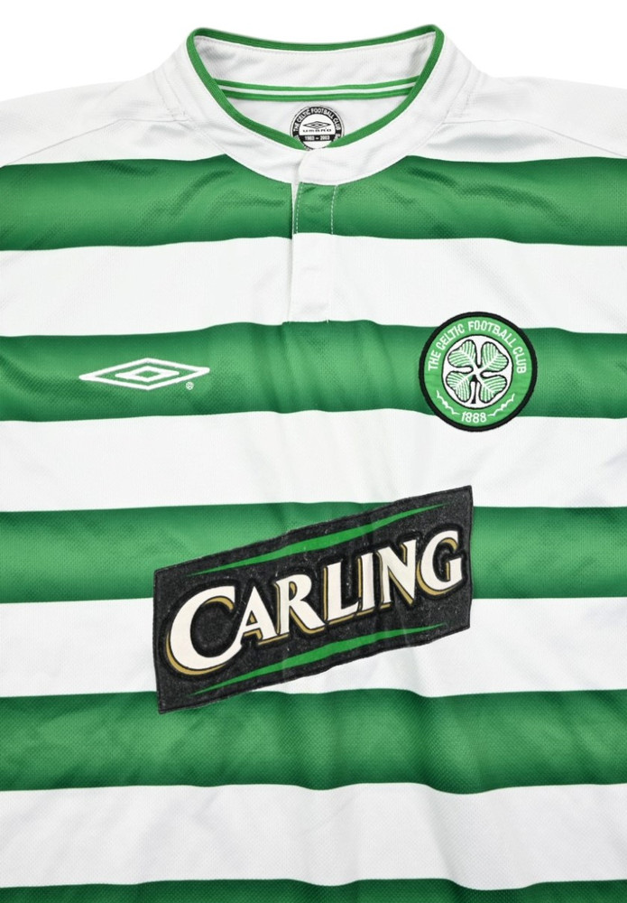 2003-04 CELTIC LONGSLEEVE SHIRT S