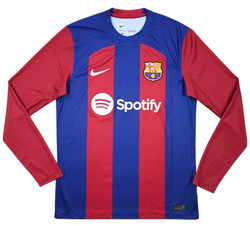 2023-24 BARCELONA LONGSLEEVE SHIRT M 