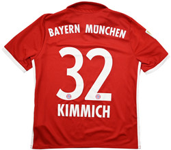 2016-17 BAYERN MUNCHEN *KIMMICH* KOSZULKA L. BOYS