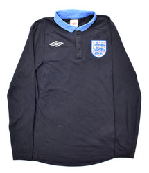 2011-12 ENGLAND LONGSLEEVE SHIRT M