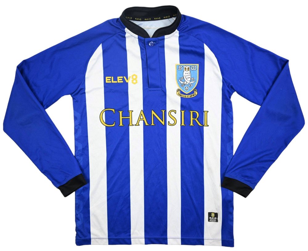 2018-19 SHEFFIELD WEDNESDAY LONGSLEEVE S. BOYS