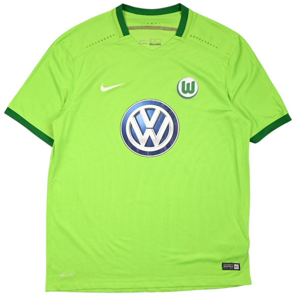 2016-17 VFL WOLFSBURG PLAYER ISSUE SHIRT M