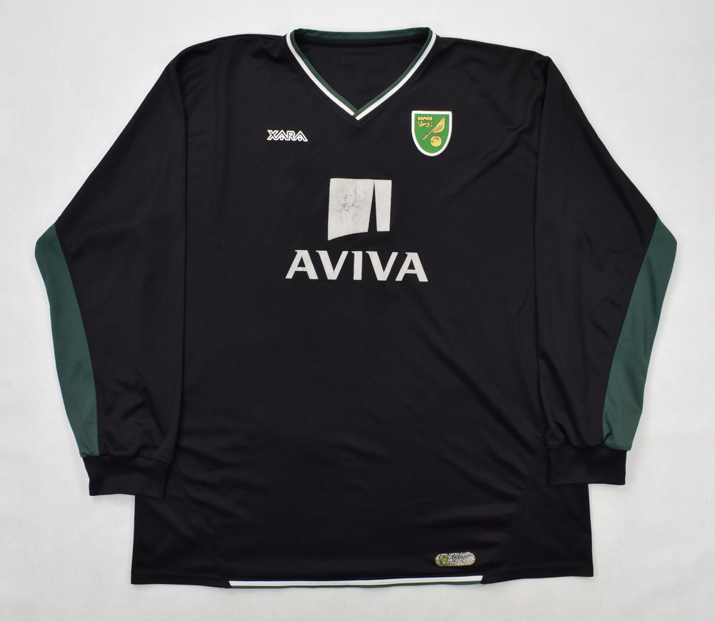 2008-09 NORWICH CITY LONGSLEEVE SHIRT 3XL