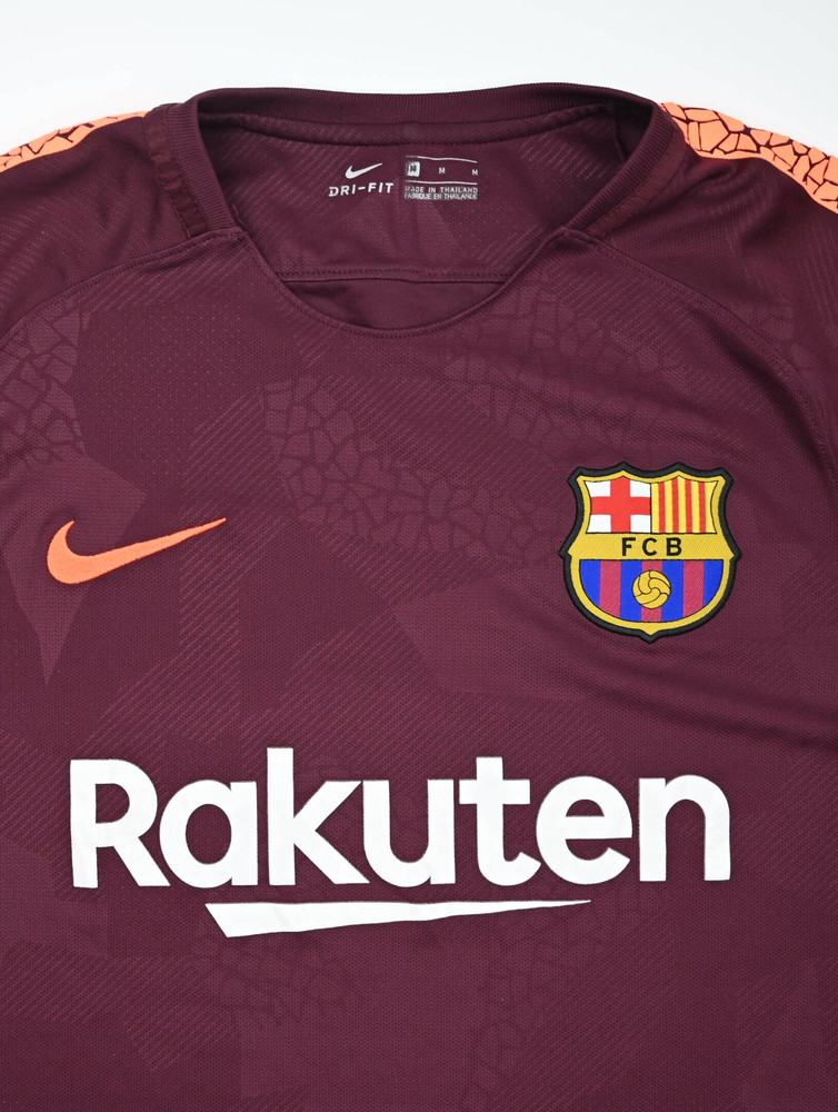 2017-18 FC BARCELONA SHIRT M