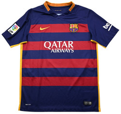 2015-16 BARCELONA *PIQUE* SHIRT XL. BOYS
